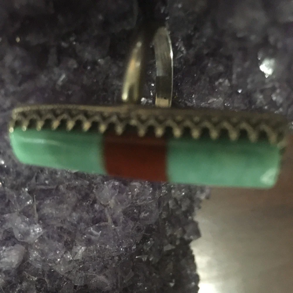Vintage Sterling Silver‎ Turquoise Ring size 8